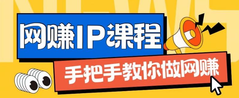 ip合伙人打造1.0，从0到1教你做网创，实现月入过万【揭秘】-东坡聊项目