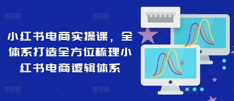 小红书电商实操课，全体系打造全方位梳理小红书电商逻辑体系-东坡聊项目